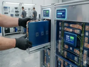 Sisteme de stocare, baterii solare modulare care permit extinderea ulterioara