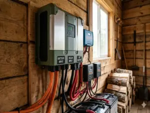 Invertoare solare off-grid robuste pentru cabane si locatii izolate fara acces la reteaua electrica