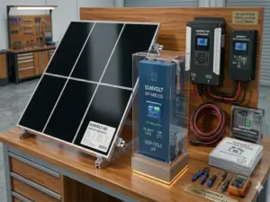 Kit fotovoltaic off-grid pentru cabane si locatii fara acces la retea