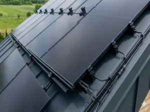 Panou fotovoltaic premium All Black cu design elegant si celule monocristaline de inalta eficienta - XProduse Eco