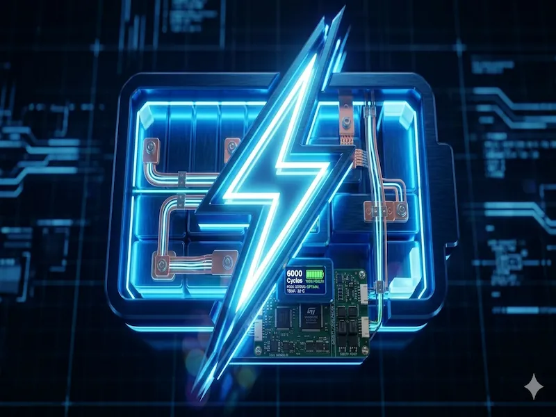 Capacitate de descarcare mare a bateriei solare pentru consumatori puternici